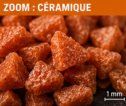 abrasif céramique zoom