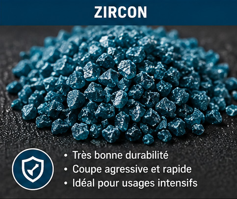 abrasif zircon