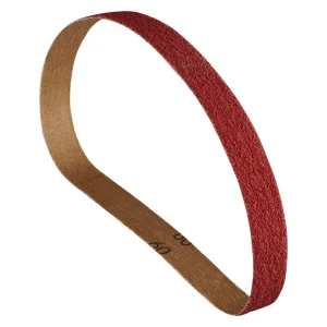 Bande abrasive en ceramicon – 10mmx330mm – Grain 80 – 333003 (x50)