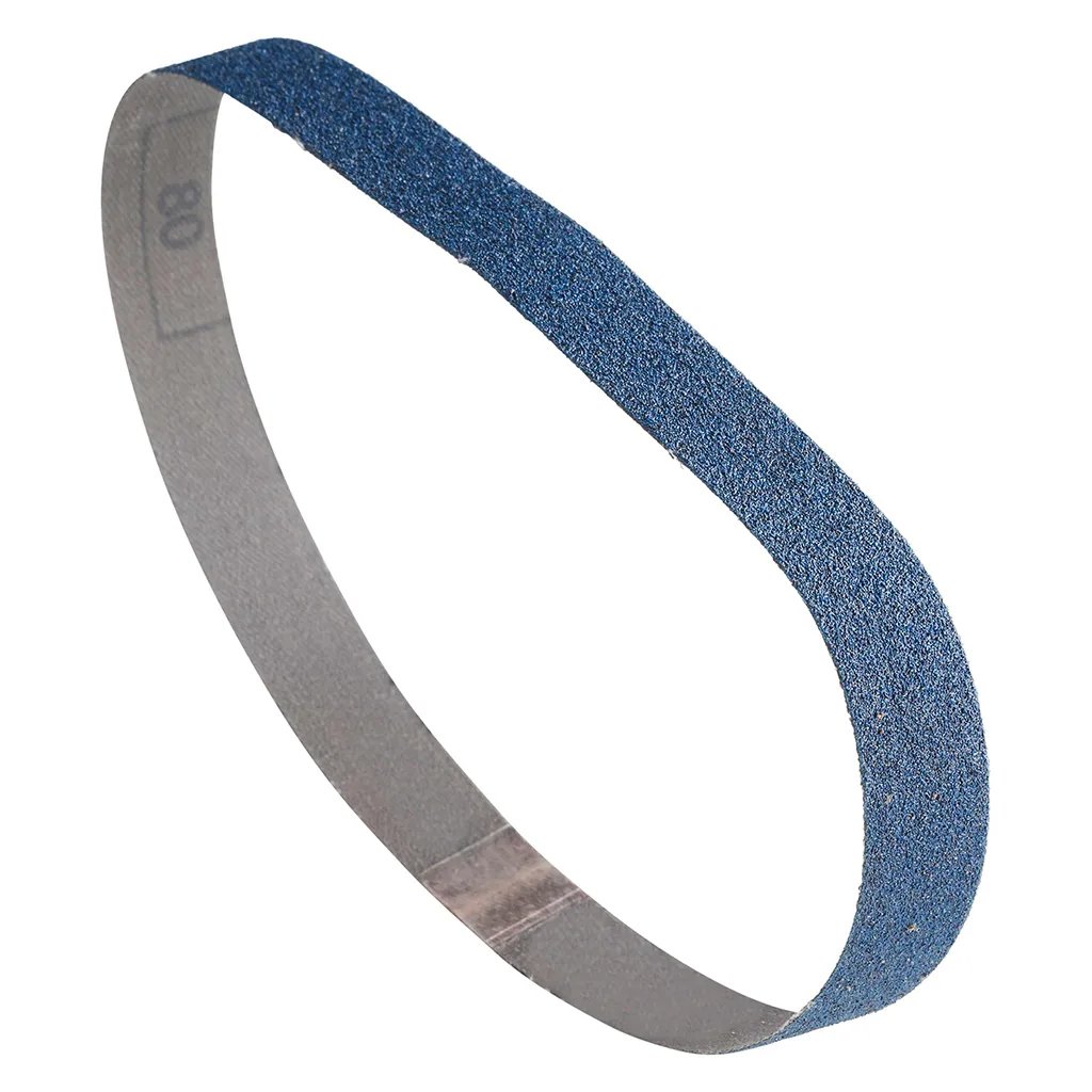 Bande abrasive en zircon - 20mmx520mm - Grain 80 - 304119