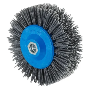 Brosse Métallique circulaire avec filetage – 140mm – Grain 80 – 353121 (x1)