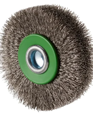 Brosse métallique circulaire sur tige – 60mm – 1818mm – 353158 (x10)