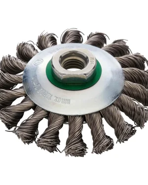 Brosse Métallique conique – 100mm – 353023 (x1)