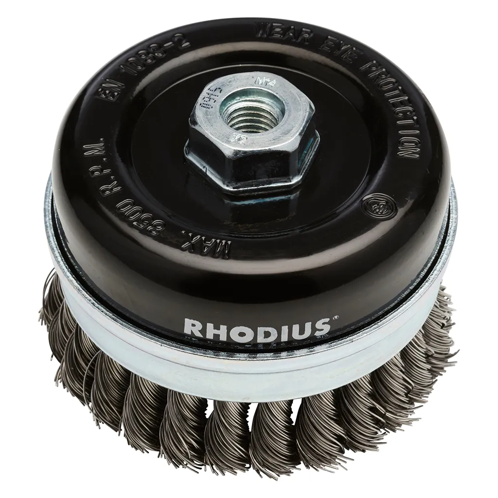 Brosse métallique en coupe - 100mm - 353012