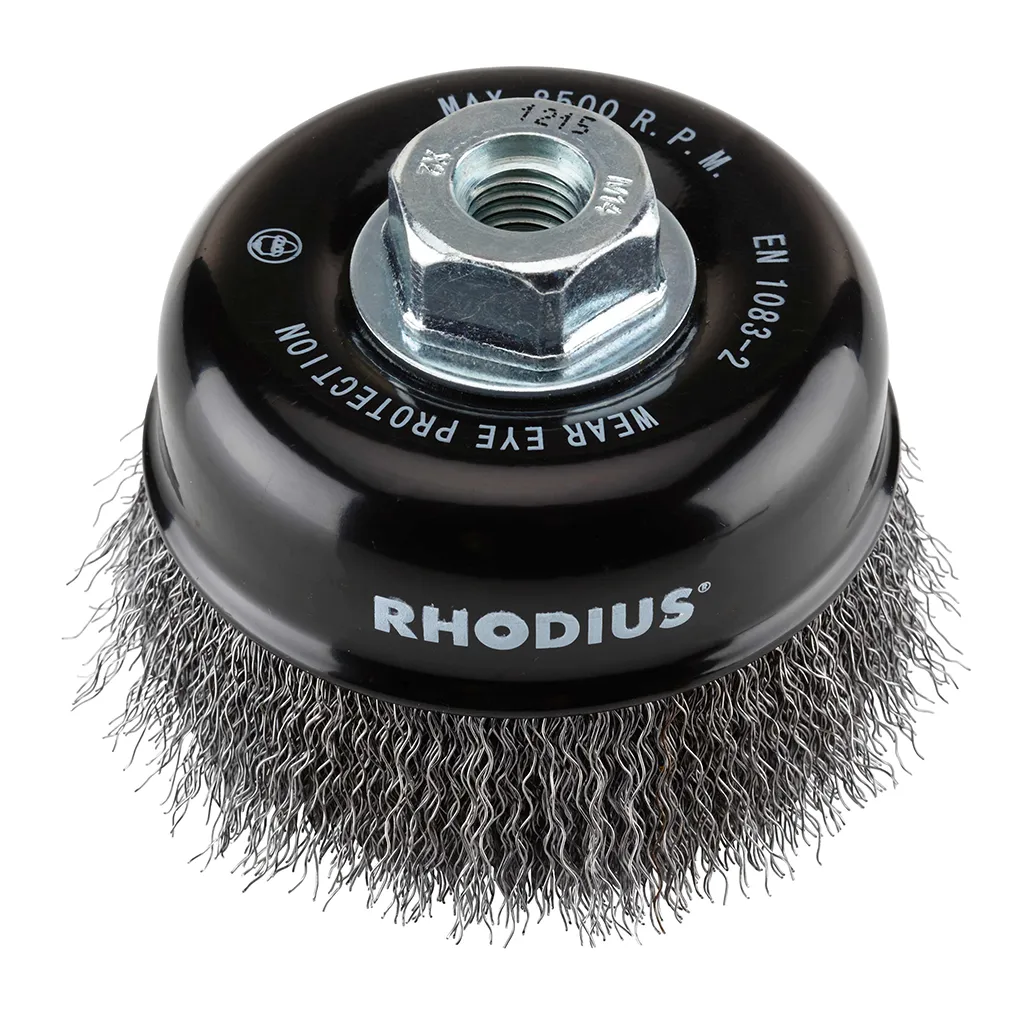 Brosse métallique en coupe - 100mm - 353018
