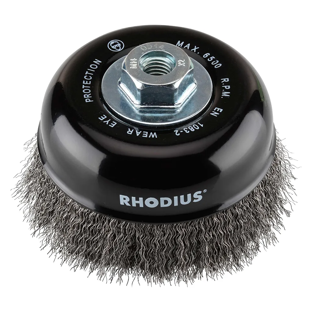 Brosse métallique en coupe - 125mm - 353019