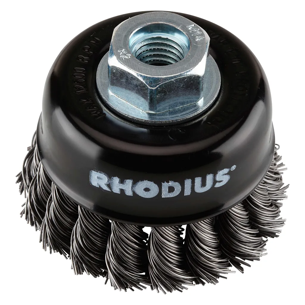 Brosse métallique en coupe - 65mm - 353009