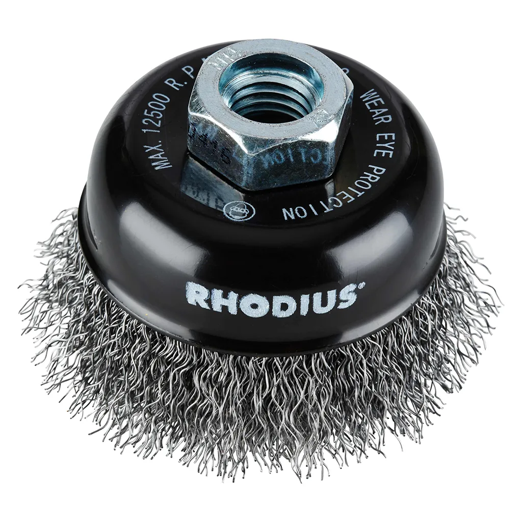 Brosse métallique en coupe - 65mm - 353015