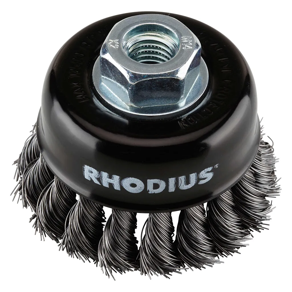 Brosse métallique en coupe - 65mm - 353074