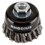Brosse métallique en coupe - 65mm - 353085