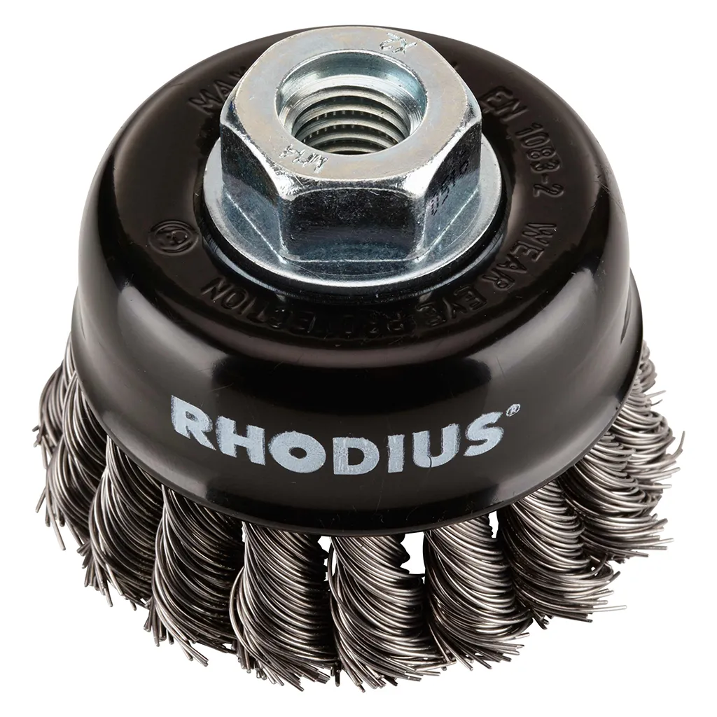 Brosse métallique en coupe - 65mm - 353085