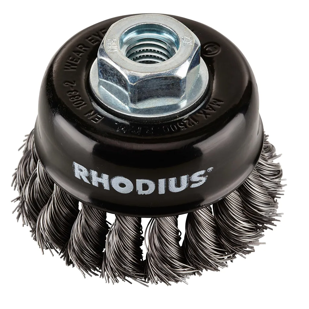 Brosse métallique en coupe - 65mm - 353086