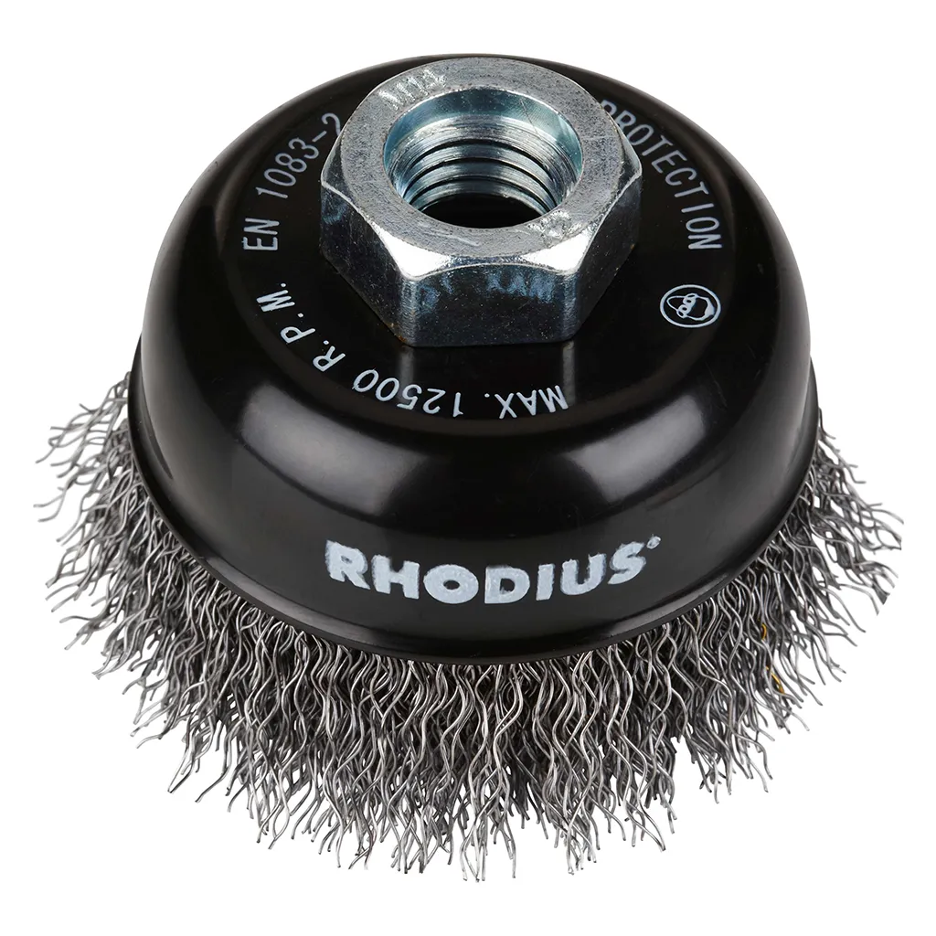 Brosse métallique en coupe - 65mm - 353088