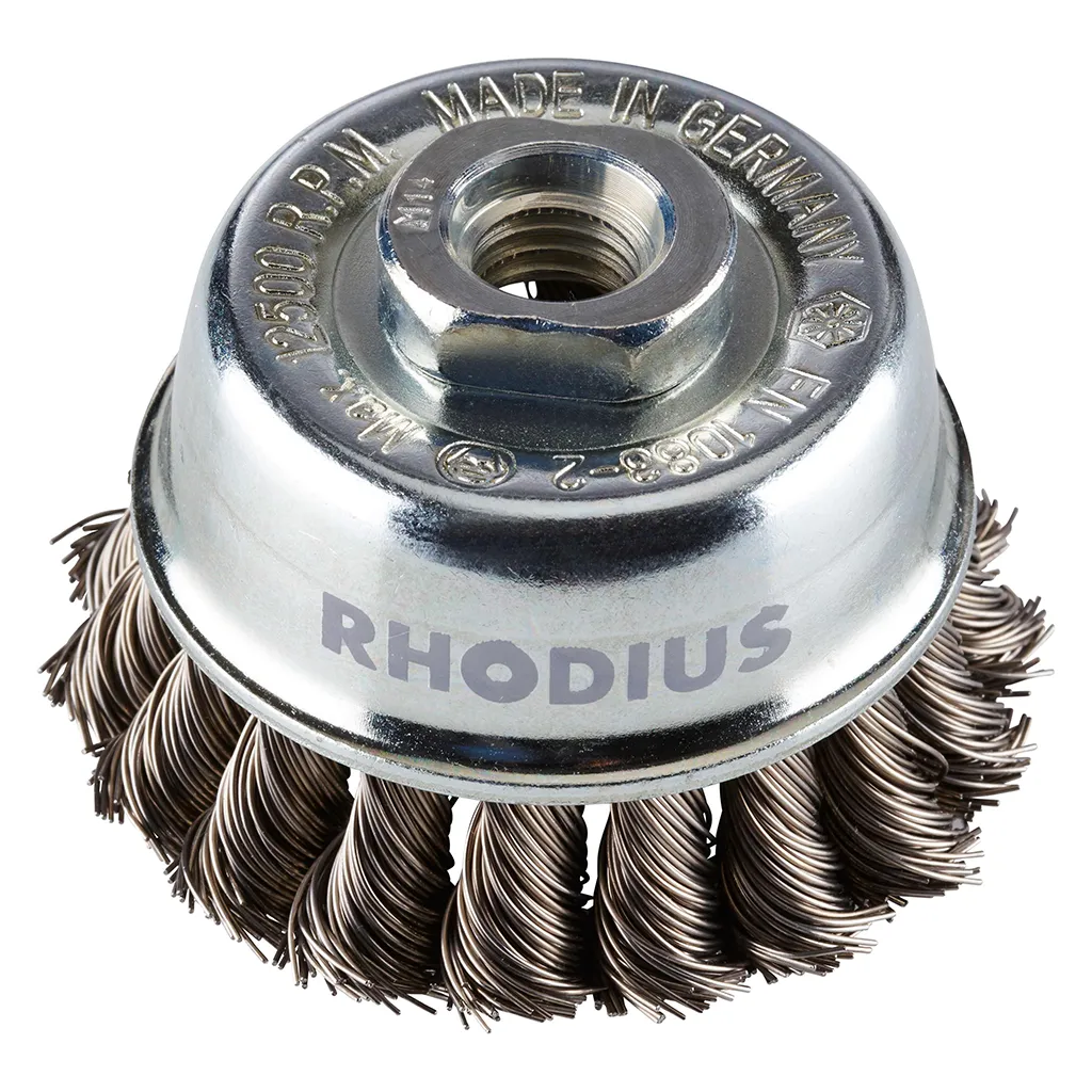 Brosse métallique en coupe - 65mm - 353148