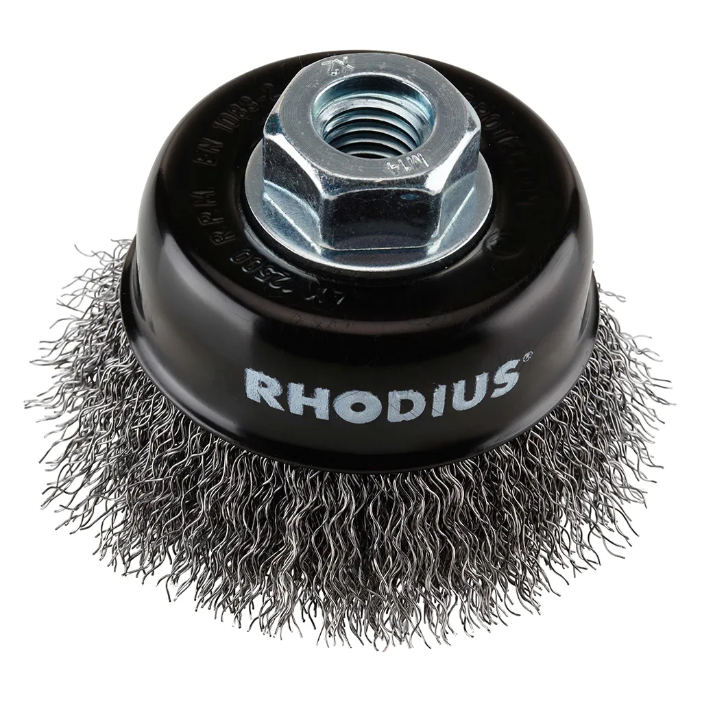 Brosse métallique en coupe - 75mm - 353016