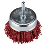 Brosse métallique en coupe - 75mm - Gros grain - 353042