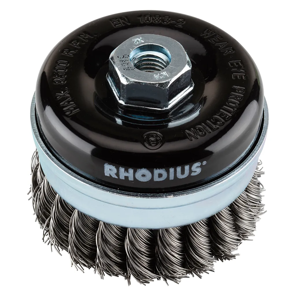Brosse métallique en coupe - 80mm - 353011