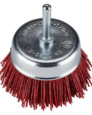 Brosse métallique en coupe – D75 – Gros grain – 353042 (x10)