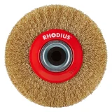 Brosse métallique pour machine stationnaire - D125 - 18mm - 353247