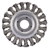 Brosse métallique pour meuleuse - 115mm - 12mm - 353001