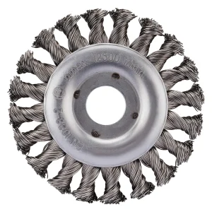 Brosse métallique pour meuleuse – 115mm – 12mm – 353001 (x1)