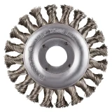 Brosse métallique pour meuleuse - 115mm - 12mm - 353080