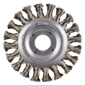Brosse métallique pour meuleuse – 115mm – 12mm – 353080 (x10)
