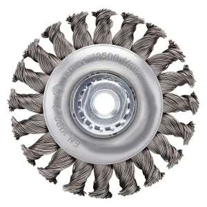 Brosse métallique pour meuleuse – 115mm – 12mm – 353135 (x6)