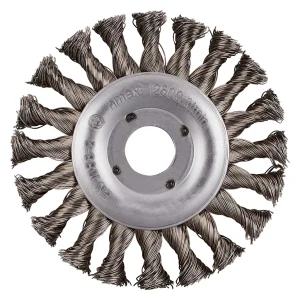 Brosse métallique pour meuleuse – 125mm – 13mm – 353082 (x10)