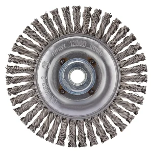 Brosse métallique pour meuleuse – 125mm – 6mm – 353130 (x6)