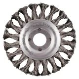 Brosse métallique pour meuleuse - D125 - 13mm - 353078