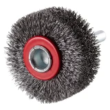 Brosse métallique sur tige - 40mm - 16mm - 353136