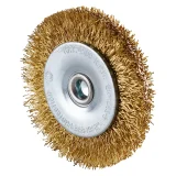 Brosse métallique sur tige - D50 - 7mm - 353234