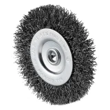Brosse métallique sur tige - D75 - 10mm - 353028