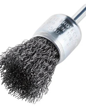 Brosse pinceau Métallique – D25 – 353033 (x12)