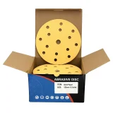 Disque abrasif auto-agrippant en corindon - 150mm - Grain 40 - C225