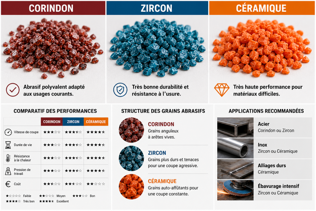 corindon zircon ceramique