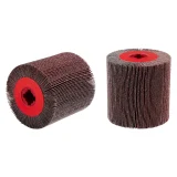 Cylindre abrasif à lamelles en corindon - 100mm - 100mm - Grain 40 - 305196