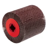 Cylindre abrasif à lamelles en corindon - 100mm - 100mm - Grain 60 - 305197