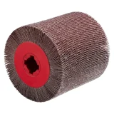 Cylindre abrasif à lamelles en corindon - 100mm - 100mm - Grain 80 - 305198