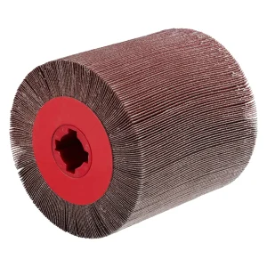 Cylindre abrasif à lamelles en corindon – D100 – 100mm – G120 – 305199 (x1)