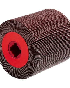 Cylindre abrasif à lamelles en corindon – D100 – 100mm – G40 – 305196 (x1)