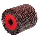 Cylindre abrasif à lamelles en corindon - D100 - 100mm - G40 - 305196