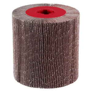 Cylindre abrasif à lamelles en corindon – D100 – 100mm – G80 – 305198 (x1)