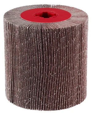 Cylindre abrasif à lamelles en corindon – D100 – 100mm – G80 – 305198 (x1)