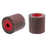 Cylindre abrasif à lamelles en corindon - D100 - 100mm - G80 - 305198