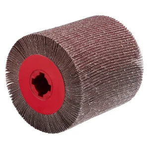 Cylindre abrasif à lamelles en corindon – D100 – 100mm – G80 – 305198 (x1)