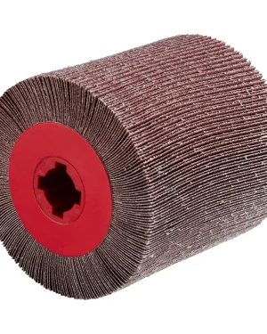 Cylindre abrasif à lamelles en corindon – D100 – 100mm – G80 – 305198 (x1)