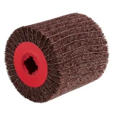 Cylindre abrasif en tissu - 100mm - 100mm - Gros grain - 305353