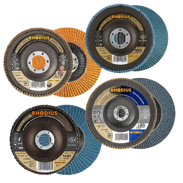 Disques à lamelles inclinées